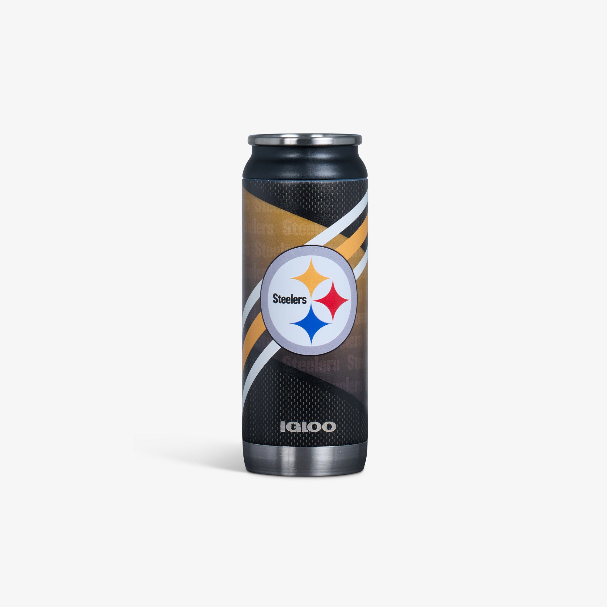 NFL Pittsburgh Steelers All Over 24 oz Water Bottle with lid