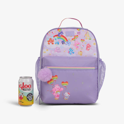 Size View | Hello Kitty® and Friends x Care Bears™ Mini Convertible Backpack Cooler::::Holds up to 12 cans