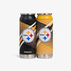 Pittsburgh Steelers Home & Away 16 Oz Can 2-Pack