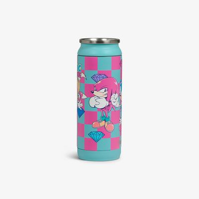 Profile View | Sonic the Hedgehog and Friends 16 Oz Can::::Advanced hot & cold retention