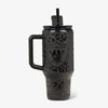 Front View | Las Vegas Raiders 32 Oz Leopard Flip ‘n’ Sip Travel Mug