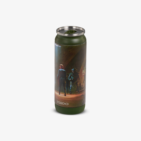 Angle View | Star Wars™ Jabba the Hutt Palace 16 Oz Can::::Sliding mouth-opening tab