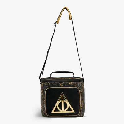 Strap View | HARRY POTTER Dark Arts™ Square Lunch Cooler Bag::::Adjustable, padded shoulder strap