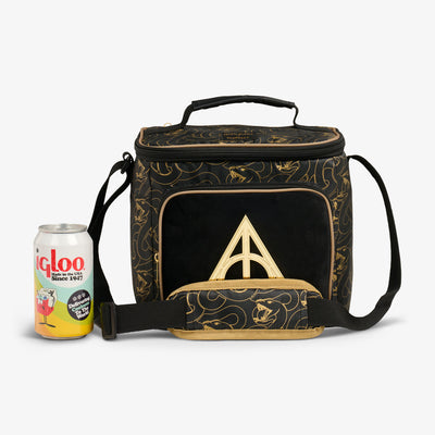 Size View | HARRY POTTER Dark Arts™ Square Lunch Cooler Bag::::Holds up to 9 cans