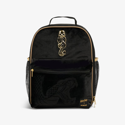 Front View | HARRY POTTER Dark Arts™ Mini Convertible Backpack::::3D gold metallic symbol