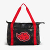 Front View | NARUTO SHIPPUDEN Akatsuki Packable Puffer 20-Can Cooler Bag