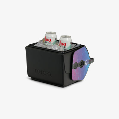 Open View | NFL Neon Philadelphia Eagles Little Playmate® 7 Qt Cooler::::THERMECOOL™ insulation