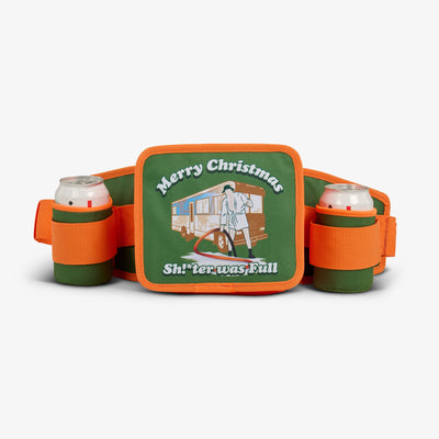 Front View | National Lampoon’s Christmas Vacation Cousin Eddie Fanny Pack::::Custom screenprint 