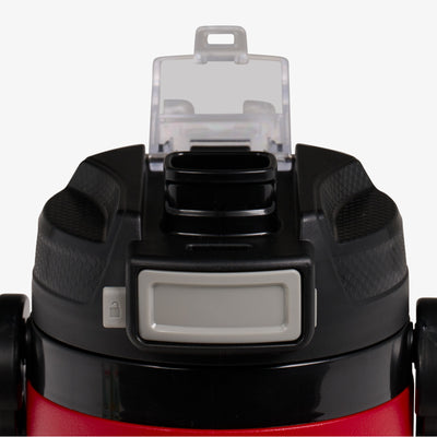 Lid Open View | Rival 1 Qt Jug::::Push-button auto-chug spout