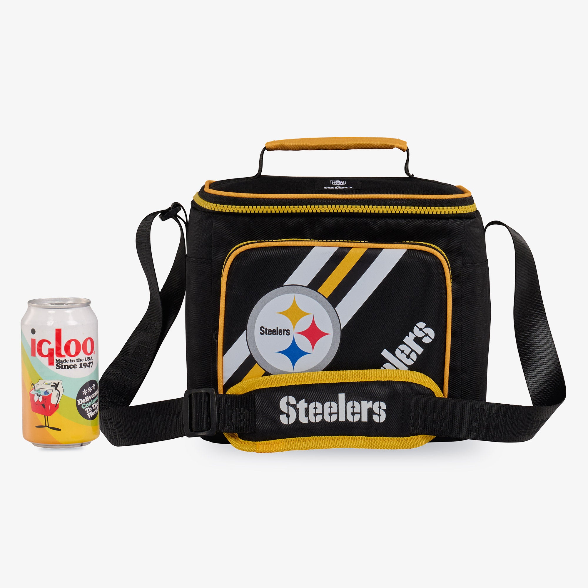 Pittsburgh Steelers Square Lunch Cooler Bag Igloo