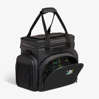 Angle View | TravisMathew Cart Jockey Tote Cooler Bag::::Storage pockets