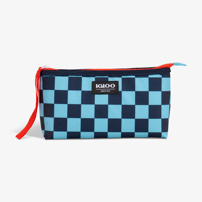 Front View | Kids Lunch Snack Bag::Checkers::Compact size