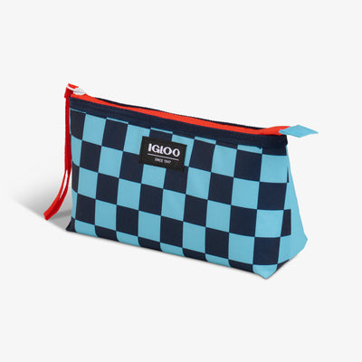 Angle View | Kids Lunch Snack Bag::Checkers::GRS recycled material