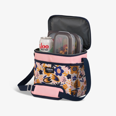 Open View | Kids Square Lunch Bag::Floral::MaxChill insulation