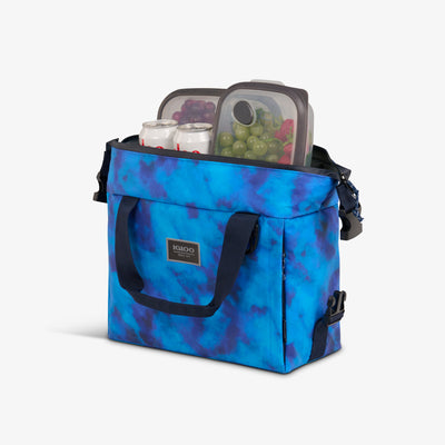 Open View | South Coast Snapdown 14-Can Bag::Blue Wash::MaxCold+ insulation