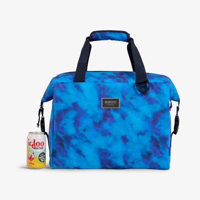 Size View | South Coast Snapdown 36-Can Bag::Blue Wash::Holds up to 36 (loose) cans