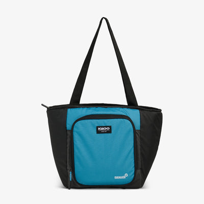 Front View | Latitude 16-Can Tote Cooler::Modern Blue::