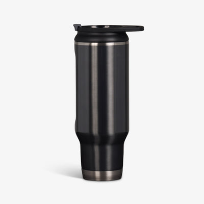 40 oz Stainless Steel Insulated Tumbler with Handle and Screw-Top Slide Lid