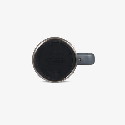 Bottom View | 15 Oz Coffee Mug::Carbonite::Built-in coaster 