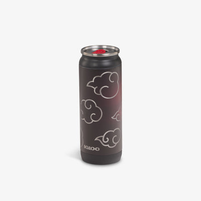 Angle View | NARUTO SHIPPUDEN Akatsuki 16 Oz Can::::Sliding mouth-opening tab