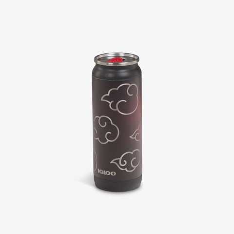 Angle View | NARUTO SHIPPUDEN Akatsuki 16 Oz Can::::Sliding mouth-opening tab