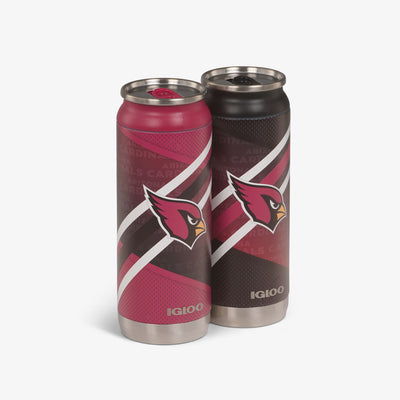 Angle View | Arizona Cardinals Home & Away 16 Oz Can 2-Pack::::Advanced hot & cold retention