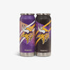 Front View | Minnesota Vikings Home & Away 16 Oz Can 2-Pack