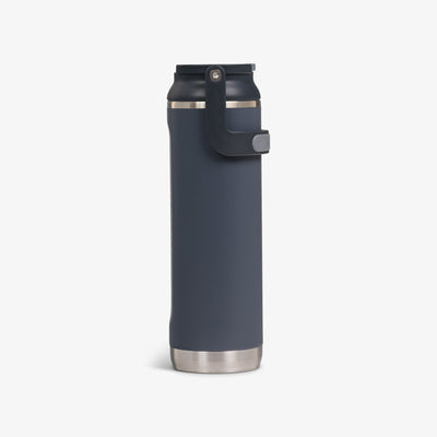 Profile View | 20 Oz Sport Sipper Bottle::Carbonite::Tuck Tight handle