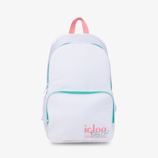 Igloo 20 Can Retro Backpack Soft Sided Cooler, Purple 