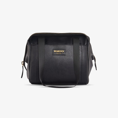 Luxe Satchel Cooler Bag, Black