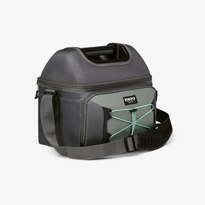 Igloo Cooler Bag, MaxCold Gripper 16, Gray/Black