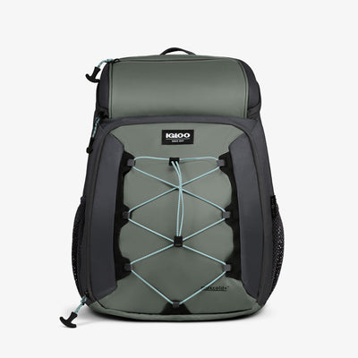Igloo Gray Medium Insulated Reactor Monument Backpack Cooler Bag (Holds 46  Cans)