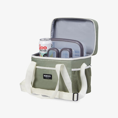 Igloo 12 Can Halo Cube Lunch Tote Cooler Bag - Blue