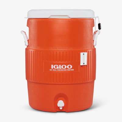 10 Gallon Seat Top Water Jug With Cup Dispenser  - Igloo Coolers
